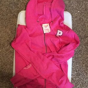 Victoria Secret Pink Sweat Jacket